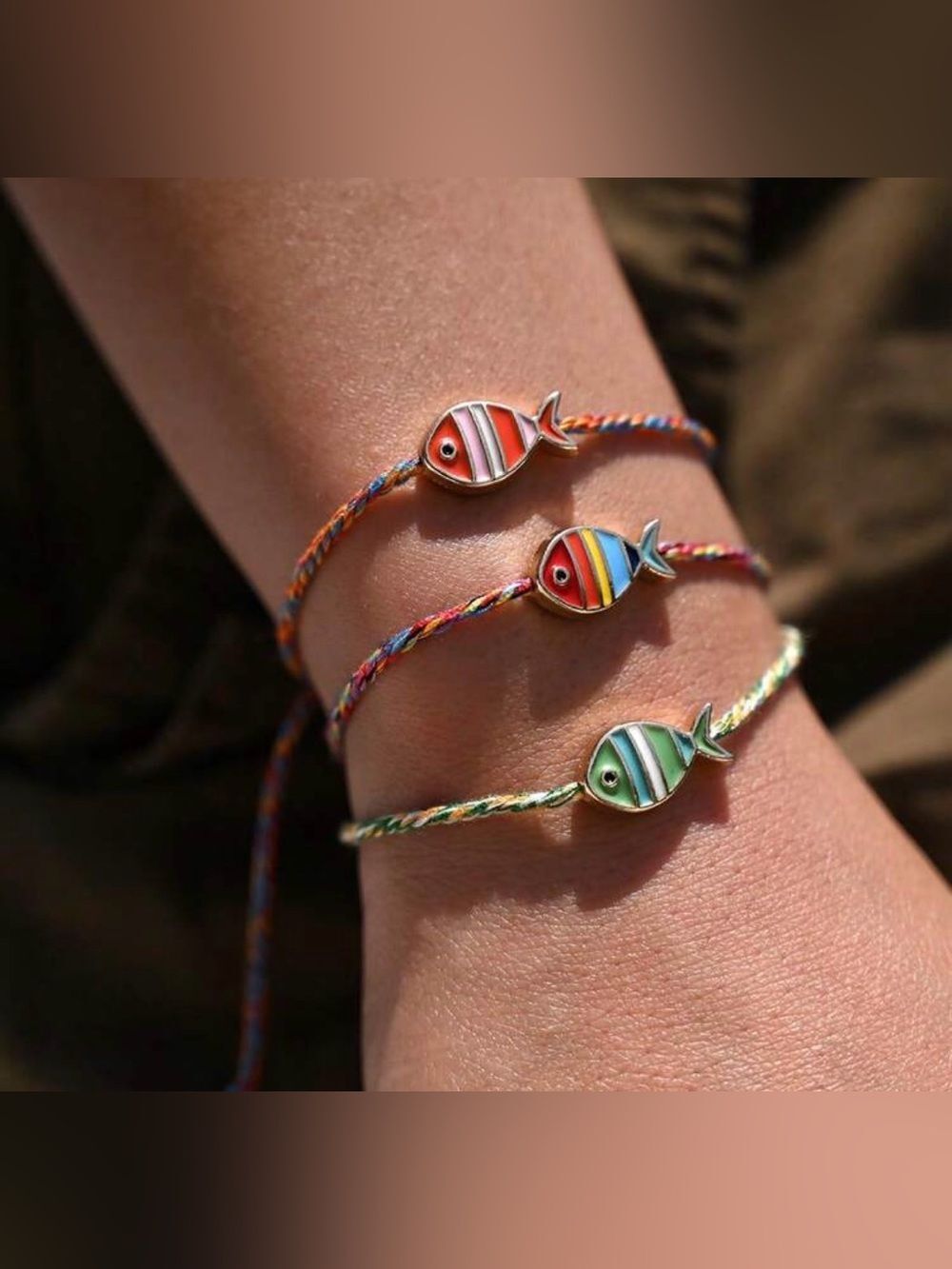 Boho fish bracelet Q1169